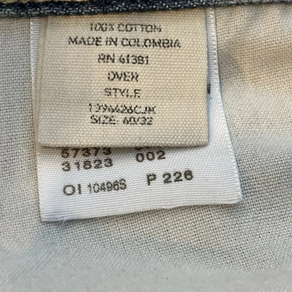 Vintage Polo Ralph Lauren Classic Fit Jeans 867 Men's Size 40x32 Blue Cotton
